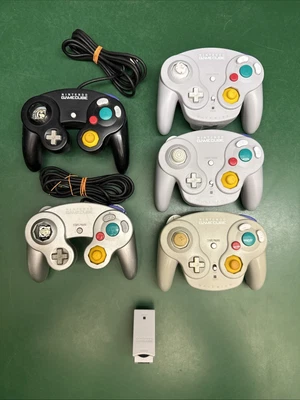Lote Nintendo GameCube, Mando Inalámbrico WaveBird DOL-004 - Piezas Reparación Tal cual Foto 1 de 4