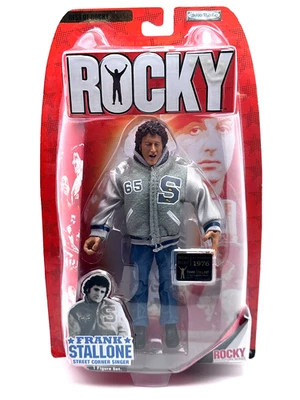 Rocky Action Figure Best Of Series 1  Frank Stallone Singer Jakks Pacific Boxing - Image 1 of 4
