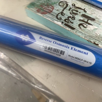 Sealed ROULP-1812-75 Reverse Osmosis Element Water Filter Membrane Solution - Image 1 of 4