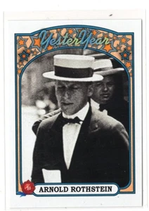 2025 HA Historic Autographs YesterYear 2 Arnold Rothstein Design 1 #103 /80 - Picture 1 of 1