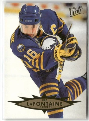 1995-96 ULTRA #20 PAT LAFONTAINE BUFFALO SABRES - Image 1 of 2