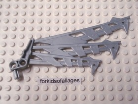 LEGO Bionicle Weapon Wing / Fin (Hahli Mahri) Pearl Light Gray 1 Piece (8914)