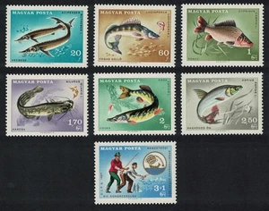 Hungary Fish Angling Game Fishing 7v 1967 MNH SG#2296-2302 - Picture 1 of 1