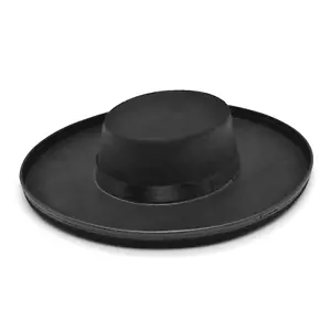 Uomo Feltro Bandito Messicano Cappello Spagnolo Zorro Selvatico - Foto 1 di 1