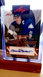 2023 Leaf UH Ultimate Signature #UXS-DT-1 David Taylor /25 - Foto 1 di 2