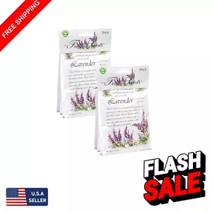 Fresh Scents Lavender Scented Sachet Pack - 6 Long-Lasting Air Fresheners - Picture 1 of 12