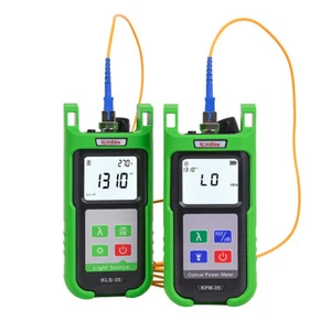Komshine fiber optic power meter KPM-35 and optic light source KLS-35-S - Picture 1 of 9