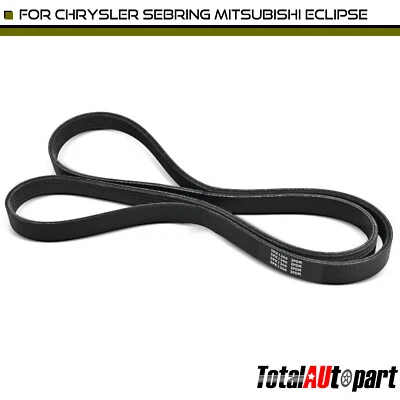Cinturón Serpentine 53,77 pulgadas para Chrysler Sebring 2001-2005 Dodge Stratus Mitsubishi Foto 1 de 4