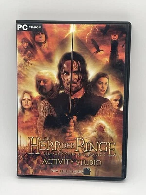 Der Herr der Ringe Die Rückkehr des Königs Activity Studio CD-ROM OVP Sehr Gut - Bild 1 von 3