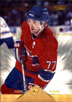 1996-97 Pinnacle RINK COLLECTION #22 Pierre Turgeon MONTREAL CANADIENS - Image 1 of 2