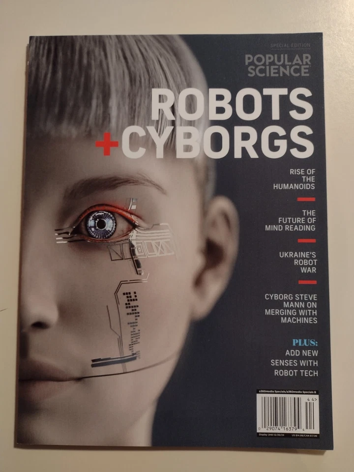POPULAR SCIENCE SPECIAL 2024 ROBOTS + CYBORGS MAGAZINE  - Image 1 of 1