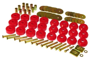Prothane 7-145 for Chevy Conv Impala / Belair Body Mount Kit - Red - Picture 1 of 1