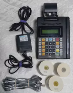Credit Card Terminal - Hypercom T7Plus with Power Supply, Phone Cord and Rolls - Picture 1 of 1