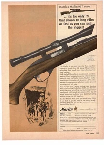 Vintage 1964 Marlin 99-C .22 Gewehr New Haven CT Druckanzeige - Bild 1 von 1