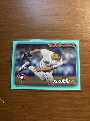 2024 Topps Aqua #510 Yusei Kikuchi Toronto Blue Jays - Image 1 of 2