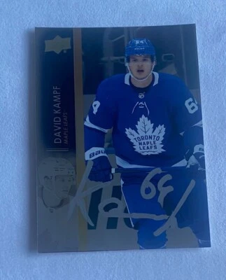 David Kampf Signed Autographed Toronto Maple Leafs UD Card & COA - Image 1 of 2