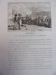 Suchet Tenente Generale 1796 - Picture 1 of 1