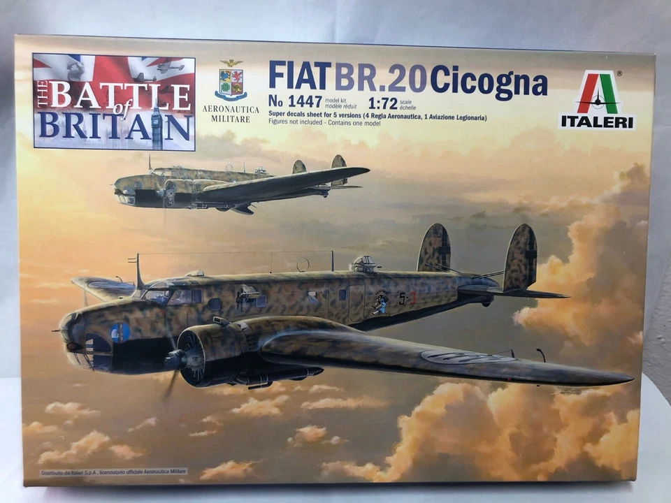 ITALERI - FIAT BR 20 CICOGNA - N°1447 - 1/72 - Immagine 1 di 1