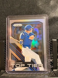 Owen Caissie 2024 Prizm Top Tier Silver Prizm - Cubs - Picture 1 of 2