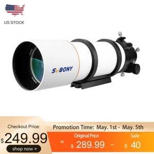 SVBONY SV48P Astronomical Telescope 2" 90mm F5.5 Refractor OTA for Beginners - Picture 1 of 13