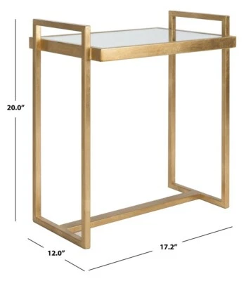 Mesa Safavieh Noland Espejo Superior Dorado, Precio Reducido 2172703580 FOX2534A Foto 1 de 4