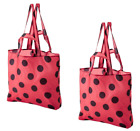 Reusable Shopping Bag 2 Pack IKEA Medium Folding Eco Tote Bags FREE SHIPPING