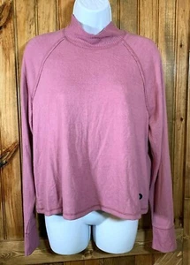 NWT Abercrombie & Fitch Long Sleeve fleece Shirt Juniors size Small - Picture 1 of 7