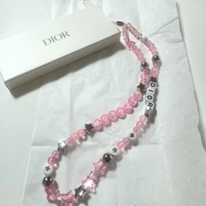Christian Dior 2025 Novità Charm Portachiavi Cinturino Telefono SCATOLA dal GIAPPONE - Foto 1 di 6