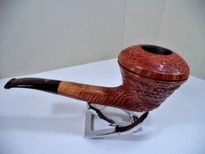PIPA PIPE pfeife  LUIGI VIPRATI  RUSTICATA  EXTRA  2  EXTRAORDINAIRE NUOVA. - Picture 1 of 13