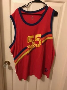 Disneyland Resort Since 55 Tank Top Red Striped Sz 3XL Mickey Mouse - Picture 1 of 3