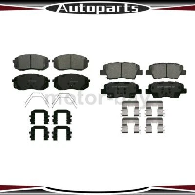 Front Rear Brake Pad Set For Hyundai Sonata 2016 2017 2018 2019 Wagner Brake - Image 1 of 4