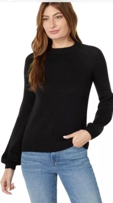 Smartwool Cozy Lodge Crew Neck Sweater Black Sz XL NWT MSRP $150 - Image 1 of 4