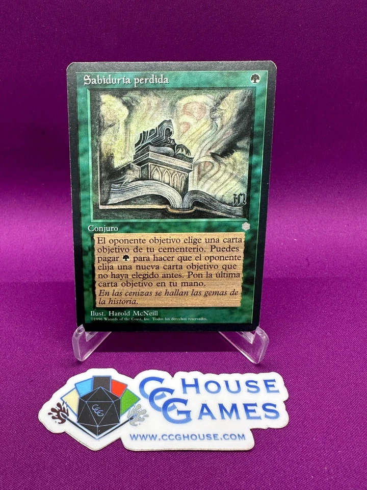 MTG Forgotten Lore Artist Proof Unsigned Spanish Ice Age Harold McNeill*CCGHouse - Image 1 of 4