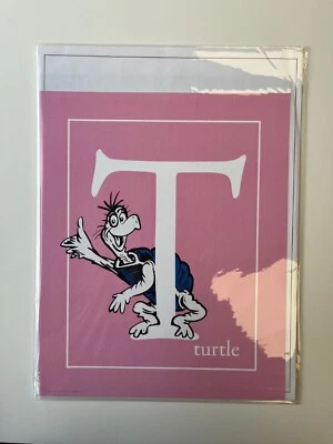 Dr. Seuss "T as Turtle" - Impresión artística Foto 1 de 2