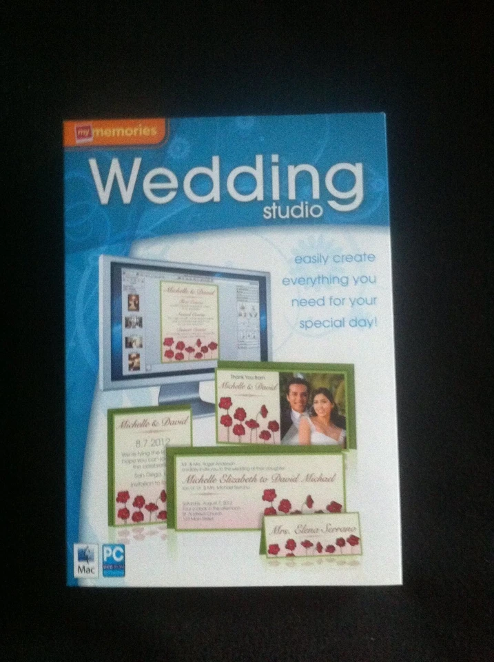 My Memories Wedding Studio  (for Windows, Mac) *New,Sealed* - Image 1 of 1