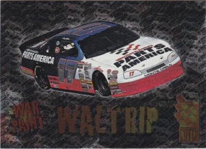 1996 Press Pass VIP War Paint #WP8 Michael Waltrip Car Card Valvoline - Picture 1 of 1