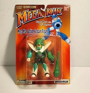 BAN DAI Mega Man SNAKEMAN Figure 2720 #2723 BANDAI CAPCOM 1995 NEW Sealed! - Picture 1 of 13