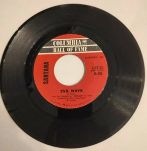 Santana - Evil Ways / Jingo - Columbia Hall of Fame Reissue - Picture 1 of 2