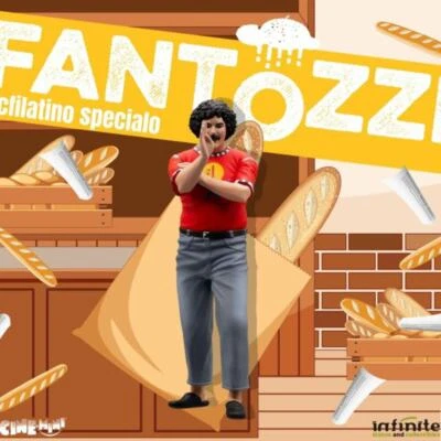 Infinite - Fantozzi: Cecco "Lo Scfilatino Specialo" Figure Statua Statuetta 10cm - Immagine 1 di 4