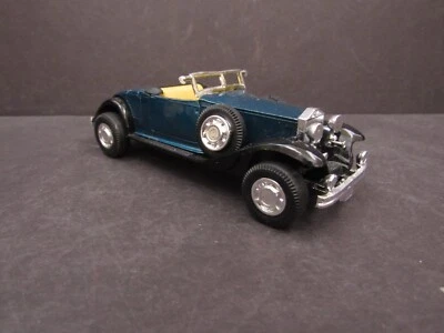 Rolls Royce Phantom II Convertible Green Body Top Down Yatming 8504 Motorized - Image 1 of 4