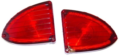 1960 1961 1962 1963 1964 1965 1966 CHEVROLET GMC SUBURBAN PANEL TAIL LIGHT LENS - Imagem 1 de 3