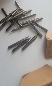  Vtg  Howard Hunt # 108 Quill Dip Pen Nibs Lot of 30 Pieces. Read Description  - Picture 1 of 8