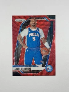 2024-25 Panini Prizm - Andre Drummond #18 Ruby Wave Prizm - Picture 1 of 2