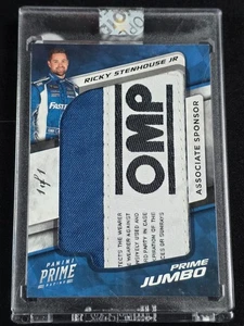 RICKY STENHOUSE JR 2021 CHRONICLES RACING PRIME JUMBO PATCH OMP 1/1 - Picture 1 of 2