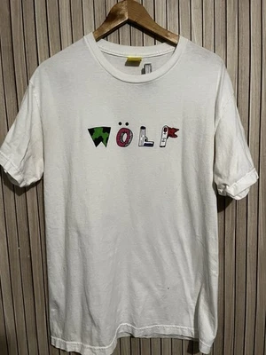 Golf Wang 10 Year Anniversary Wolf Sketchbook Tee Shirt Size Large Tyler - Image 1 of 4