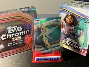 2025 Topps Chrome Disney TINKER BELL  /299 Teal Refractor #159 - Picture 1 of 3