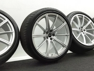 21 Zoll Audi RS6 C8 RS7 4K 10-Speichen Original Sommerräder Hankook 275/35 R21 - Bild 1 von 4