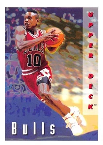 Chicago Bulls TF 1992 Upper Deck 353 Chicago Bulls Basketball Card - Picture 1 of 2