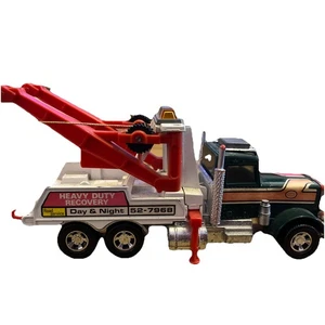 Matchbox SuperKings K-121 Peterbilt Police Heavy Duty Recovery Tow Truck Wrecker - Picture 1 of 7