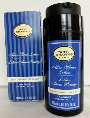 *THE ART OF SHAVING LAVENDER AFTER SHAVE BALM* 3.3 oz./100 ml with Pump *RARE!* - Image 1 of 4